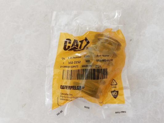 332-2152 345C CAT Yedek Parçaları Özelleştirilmiş Dizel Motor Valfi Yayı