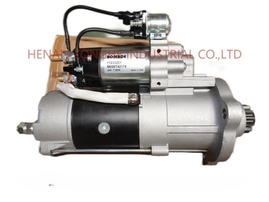 7.0KW Ekskavatör Marş Motoru EC380D Motor 17233221 Flanş Montajı