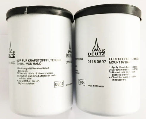 OEM BF4M Dizel Jeneratör Yakıt Filtresi 21492771 01180597 Parçaları