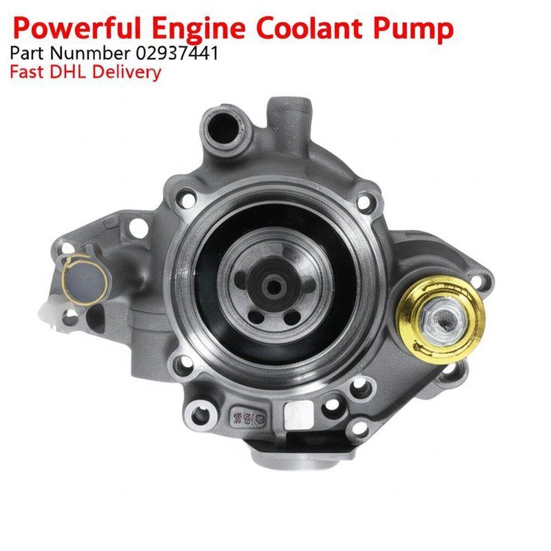 Jeneratör Setleri için Güçlü Motor Soğutma Suyu Pompası Parça Numarası 02937441 Hızlı DHL Teslimatı