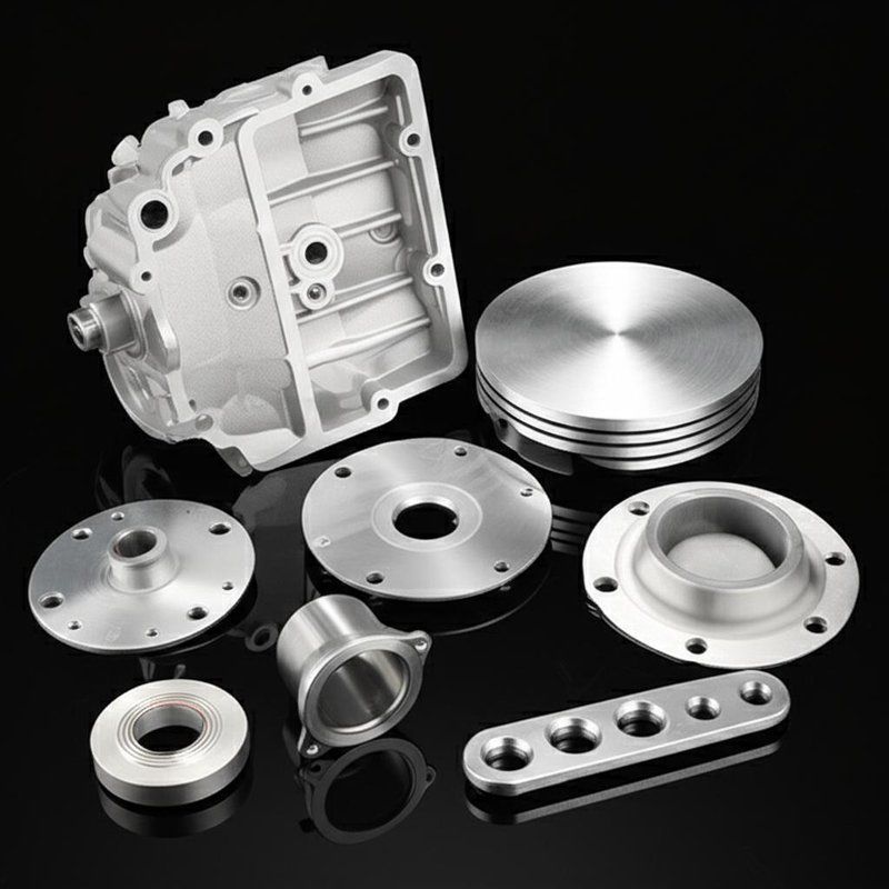 Olağanüstü motor performansı için gümüş motor yedek parçaları