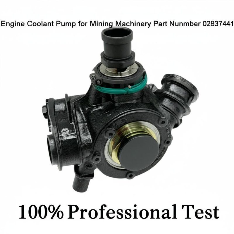 Madencilik makineleri için üst motor soğutma pompası parça numarası 02937441 100% profesyonel test